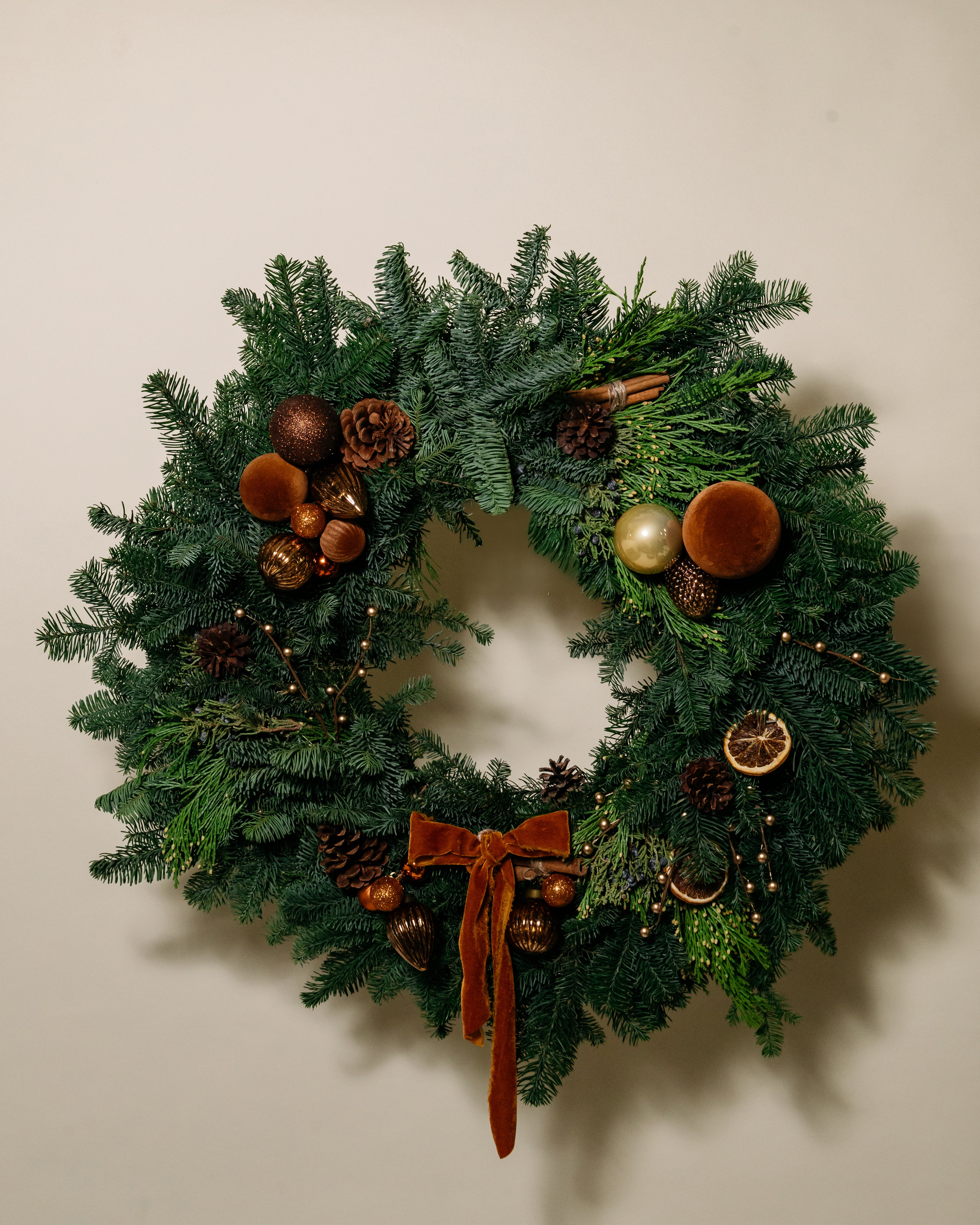 Cozy Velvet Wreath