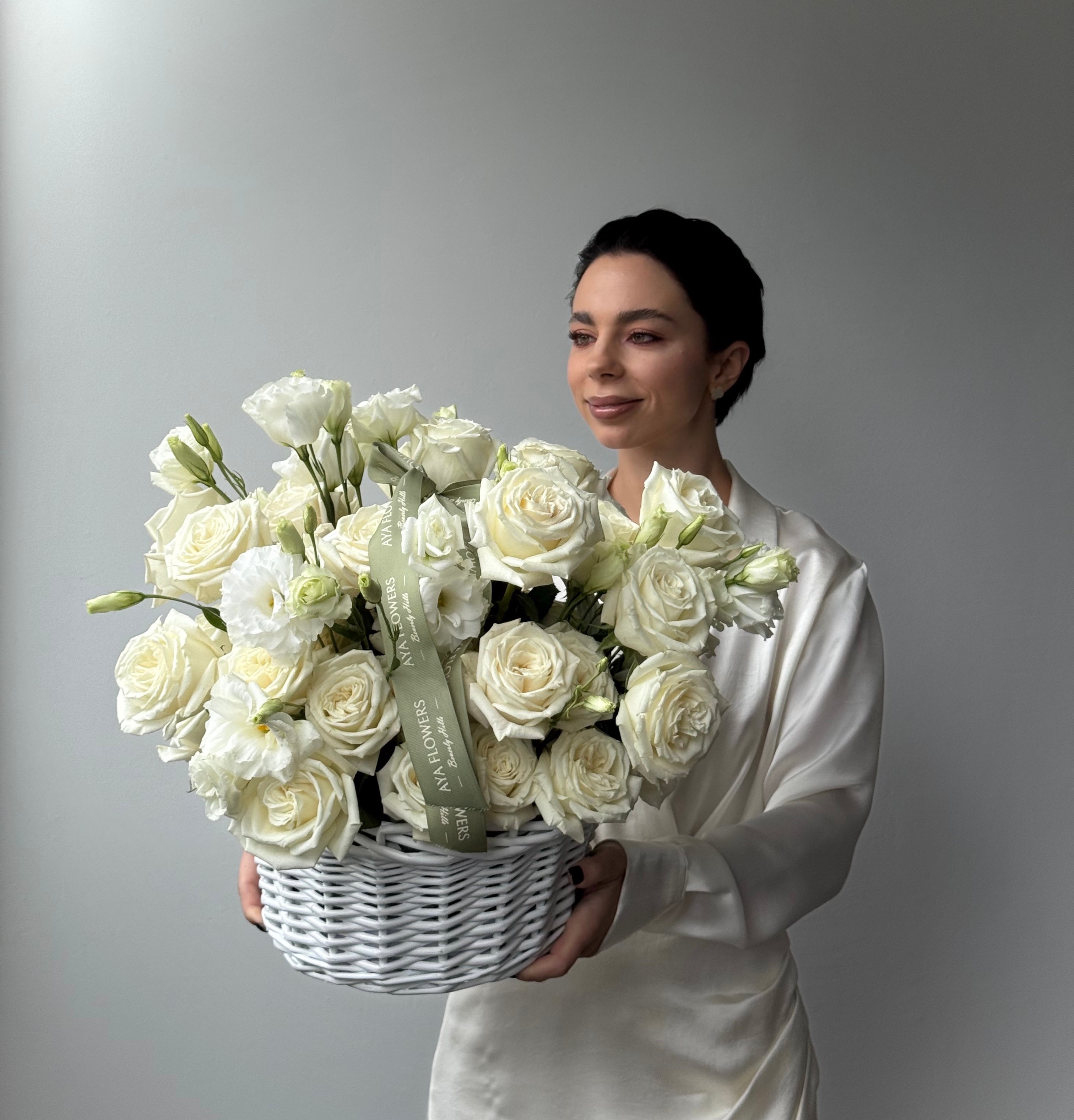 aya 花束 Flowers basket