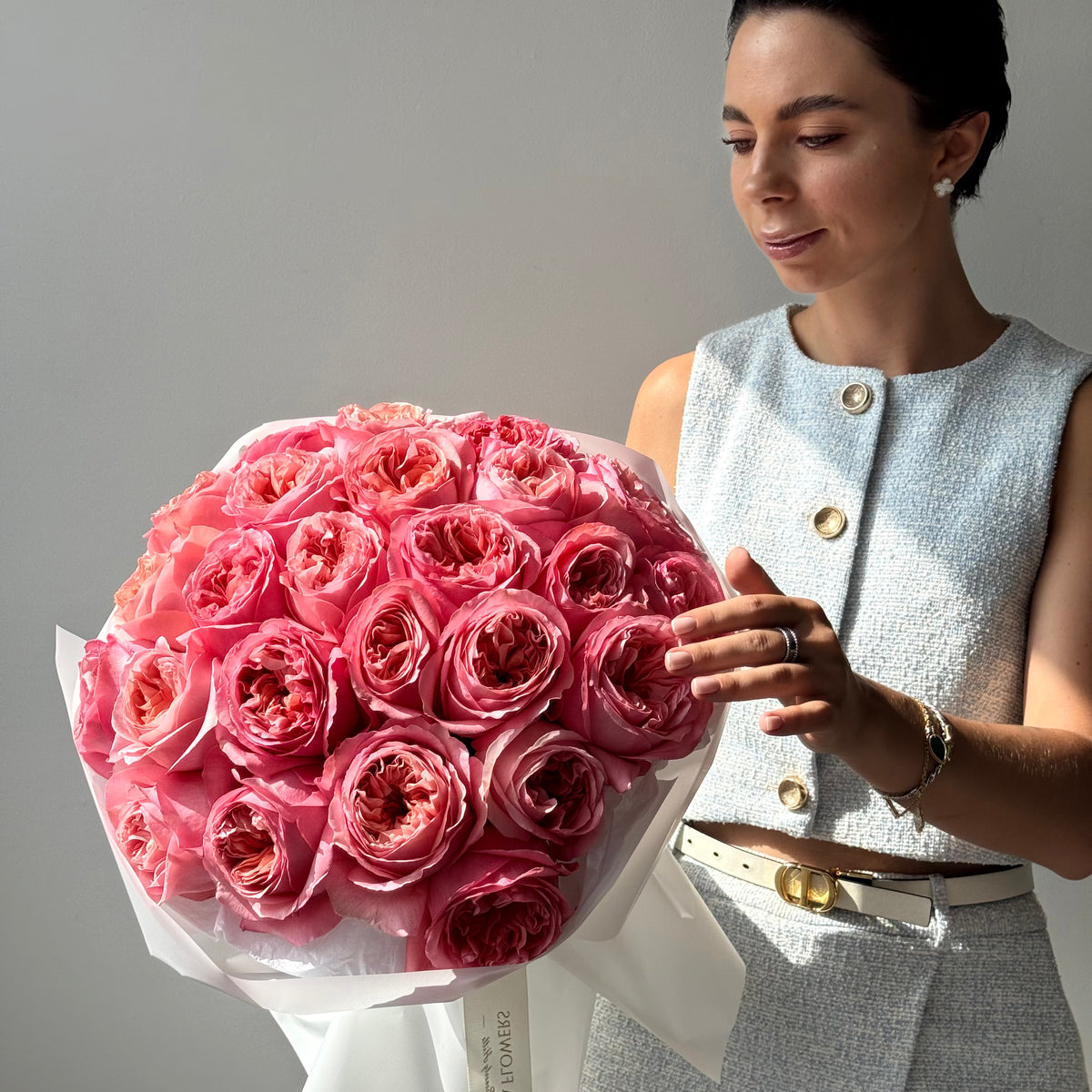 ジェリーキャット ローズ花　Rose Bouquet Shop Jellycat Rose Bouquet | Bath Garden Center